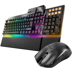 be quiet! Dark Mount Silent Tactile Tastatur - Gaming Tastatur mit geschmierten Taktilen Switches, 3 Schicht-Dämmung, Media Dock und entfernbarem Numm