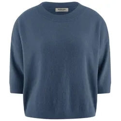 Le pull en 100% cachemire premium Peter Hahn bleu