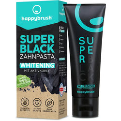 Happybrush SuperBlack Zahnpasta 75 ml