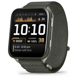 GARMIN Smartwatch GARMIN Venu X1 32 GB moosgrün grün
