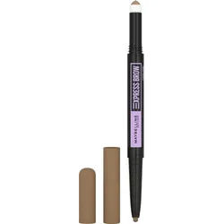 MAYBELLINE NEW YORK Augenbrauen-Stift EXPRESS BROW SATIN DUO, mit Duo-Applikator beige