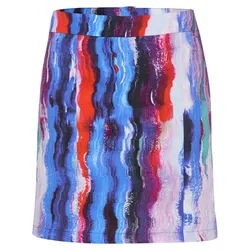 La jupe imprimé Marcel Ostertag bleu