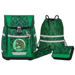 McNeill Schulranzen Tenero (5-tlg), Polyester grün