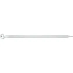 100 Stk. Kabelbinder 2-LOCK mit Klemme weiß verschiedene Größen Wahl 4028 4042 4141 4165 4189 BMTB3749