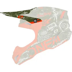 Oneal 5Series Polyacrylite HR Helmschirm, grün für Männer