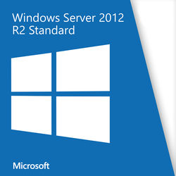 Windows 2012 Server Standard Edition R2 SB, English (for up to 2 CPUs) - new