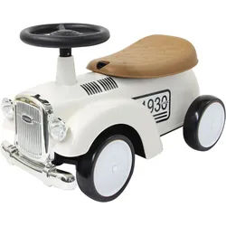 Jamara Rutscherauto Classic Car weiß, mit Flüsterreifen weiß