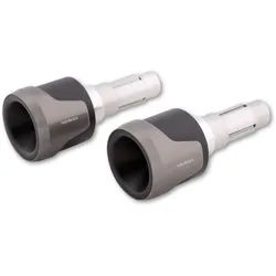 HIGHSIDER AKRON-XL Lenkergewichte, silber