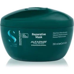 Alfaparf Milano Semi di Lino Reconstruction Reparative erneuernde Maske für geschädigtes Haar 200 ml