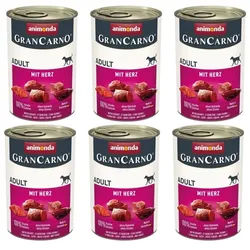 ANIMONDA GranCarno Adult Dog mit Herzen 6x400g