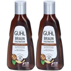 Guhl Fascination Braunes Shampoo mit strahlender Farbe