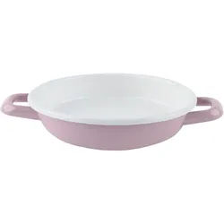 Sallys Emaille Pfännchen 15cm - Pastellrosa