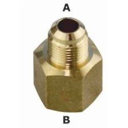 Reduzier-Aufschraubstutzen 3/8""M - 1/2""W SAE (5/8""-3/4"" UNF)