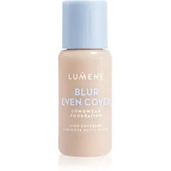 Lumene Blur Even Cover Flüssig-Make-up mit mattem Finish 16 Std. Farbton 00 30 ml