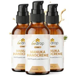 bedrop Handcreme Manuka Repair Handcream / Handcreme mit Manuka Honig und Propolis, Die Handcreme mit Manuka Honig für geschmeidige und gepflegte Hände