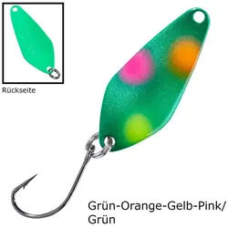 Balzer Kunstköder Balzer Spoon Searcher 2,1g - Forellenblinker gelb|grün