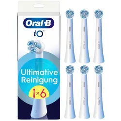 Oral-B Aufsteckbürsten iO Ultimative Reinigung - 6St. - White weiß