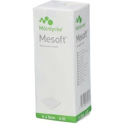 Mesoft® Vliesstoff-Tupfer 5 x 5 cm