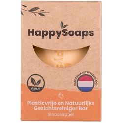 HappySoaps Fester Gesichtsreiniger Orange 70 g Unisex