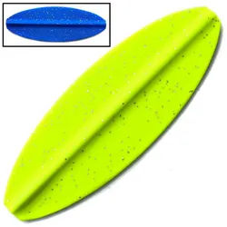 Paladin Kunstköder Paladin Durchlaufblinker - Forellenblinker Inline Spoon blau|gelb 5 cm