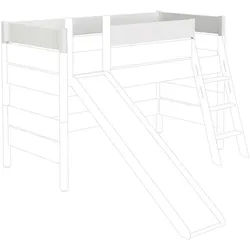 Paidi Absturzsicherung , Weiß , Holzwerkstoff , 210.4x20x97.6 cm , Blauer Engel, Goldenes M , Baby & Kindermöbel, Kinder- & Jugendzimmer, Stockbetten