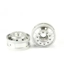 1:14 Truckfelgen (2) vorne Chrom matt