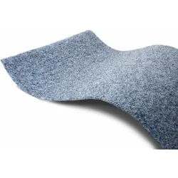 Kunstrasen "GREEN, Gesamthöhe 7,5 mm, Made in Netherlands", blau (graublau), B:200cm L:1.350cm, Polypropylen (PP), PRIMAFLOR-IDEEN IN TEXTIL, Teppiche, Rasenteppich, graublau, mit Drainage-Noppen, strapazierfähig