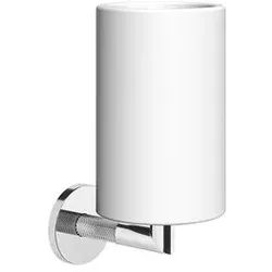 Gessi Anello Becherhalter zur Wandmontage, mit festem Becher weiß matt, 63707030, Farbe: Kupfer PVD