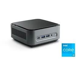 CSL Narrow Box Intel Core i3 Windows 11 Mini-PC (Intel, 16 GB RAM, 2000 GB SSD) schwarz 16 GB | 2000 GB