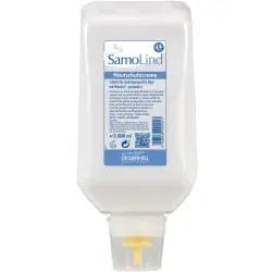 Dr. Schnell Hautschutzcreme SAMOLIND, parfümfrei 00241 , 2 Liter - Spenderflasche für DSC-Industriespender