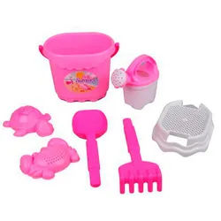 Xxxl Sandspielzeug , Weiß, Pink , Kunststoff , Bsci, EN 71 , Freizeit & Co, Gartenspielzeug, Sandspielzeug