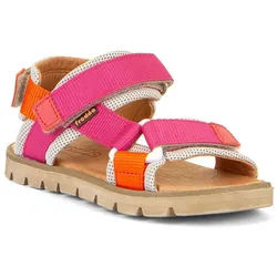 froddo® Sandale Trekking Schuh, Klettschuh mit Klettverschluss orange 32 EU
