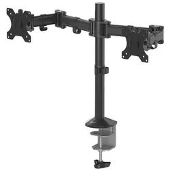 FELLOWES Monitor-Halterung Fellowes® 85026 Doppel-Monitorarm Reflex - schwarz