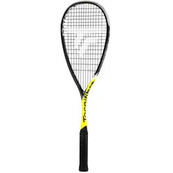 Tecnifibre Squashschläger Carboflex 125 Heritage 2 125g/kopflastig schwarz/gelb - besaitet
