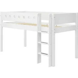 Flexa Spielbett , Weiß , Holz , Birke, Kiefer , massiv , 90x200 cm , Fsc , Typenauswahl , Baby & Kindermöbel, Kinder- & Jugendzimmer, Kinderbetten, Spielbetten