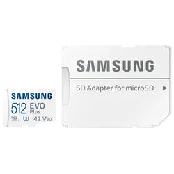 SAMSUNG MicroSDXC-Speicherkarte EVO Plus (2024) 512GB inkl. Adapter