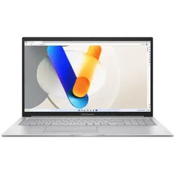 Asus Vivobook 17 X1704VA-AU866 Notebook (43.94 cm/17.3 Zoll, Intel Core i7 1355U, UHD Graphics, 40 GB, 512 GB SSD, 40 GB RAM) silberfarben