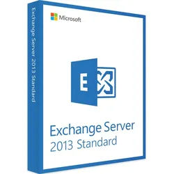 Microsoft Exchange Server 2013 Standard | Sofortdownload + Produktschlüssel