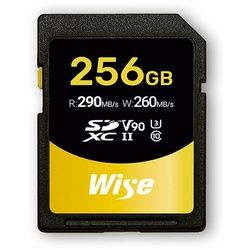 Wise SDXC UHS-II V90 256GB WISE