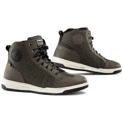 Falco Pyro 2 wasserdichte Motorrad Schuhe Motorradstiefel wasserdicht grün 43 EU