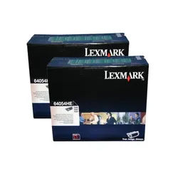 Lexmark T644 Corp Toner Black 21K 2 Pack
