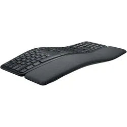 Logitech Tastatur Ergo K860 Ergonomische Tastatur in Graphit