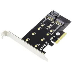 Digitus Digitus DS-33170 2+1 Port M.2 Controller PCIe Passend für (SSD): 2230, Modulkarte