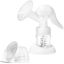 Ncvi Handmilchpumpe inkl. Fläschchen 1 St weiss