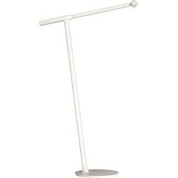 Tischleuchtengestell One Tonone weiß, Designer Anton de Groof, 57.7x38 cm