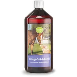 tierlieb Omega-3-6-9-Leinöl 1 Liter - 1 Liter