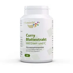 Curry Blattextrakt mit Eisen und C 90 ST