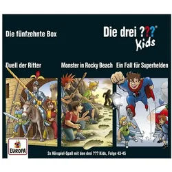 United Soft Media Hörspiel Die drei ??? Kids 3er Box 15. Folgen 43-45