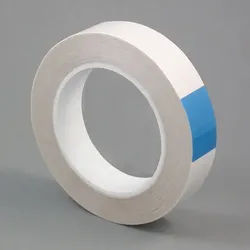 Doppelseitiges PET-Klebeband, eine Seite schwach haftend, TSAM05 19 mm, PET|Papier, transparent
