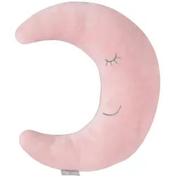 Roba Nackenkissen Mond rosa , Rosa , Textil , 25x8 cm , Schlafen, Babybettausstattung, Babydecken & Babykissen, Babykissen